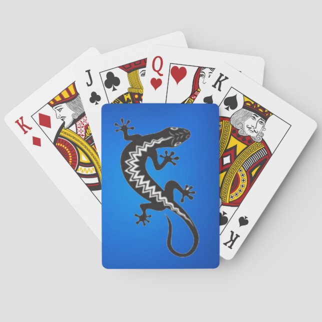 Jeu De Cartes Symbole Lizard Jouer aux cartes (dos)