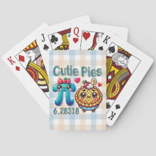 Jeu De Cartes Symbole Pi mignon et pie Pie Pie Pie