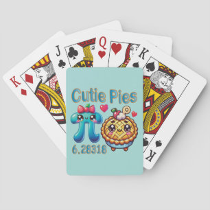Jeu De Cartes Symbole Pi mignon et pie Pie Pie Pie