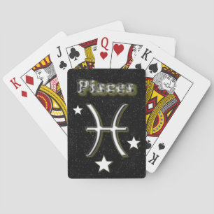 Jeu De Cartes Symbole Poissons