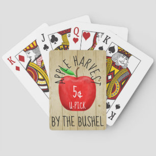 Jeu De Cartes SYMBOLE Vintage Apple Harvest