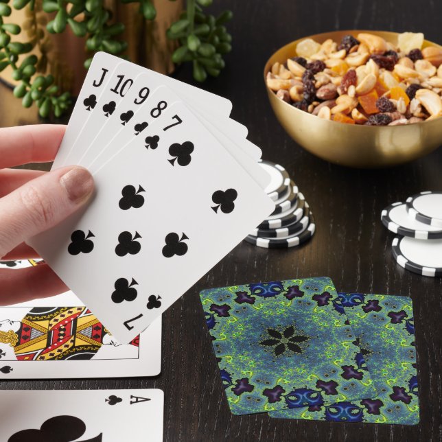 Jeu De Cartes Symphonie fractale radiante (In Situ)