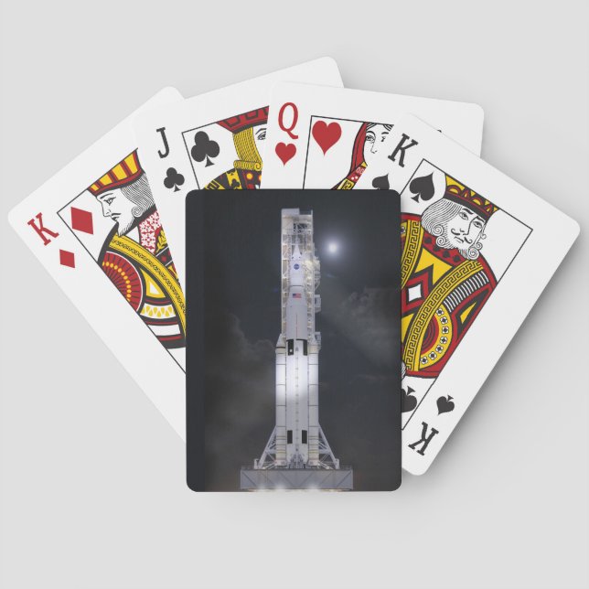 Jeu De Cartes Système de lancement spatial SLS de la NASA (dos)