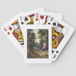 Jeu De Cartes T32789 The Madonna and Child in a Landscape