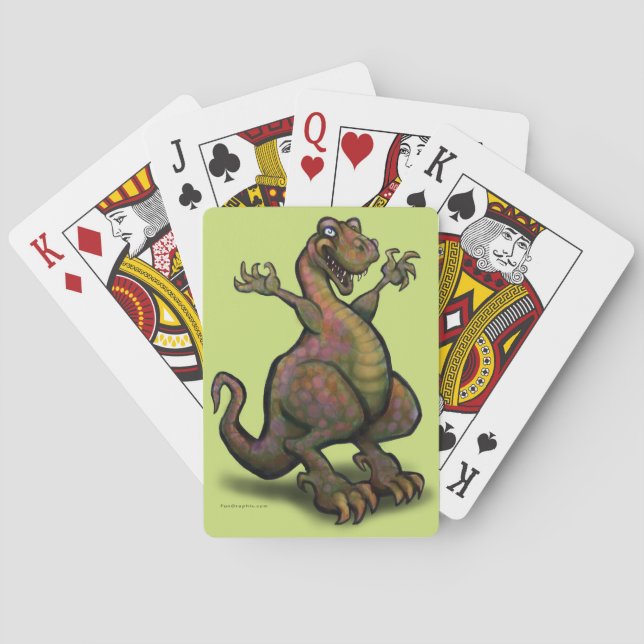 Jeu De Cartes T-Rex (dos)