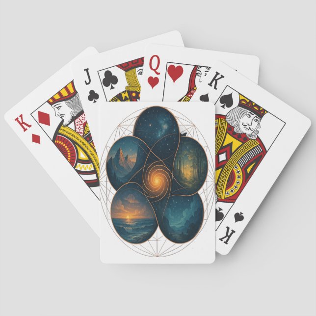 Jeu De Cartes T-shirt (dos)