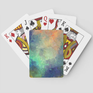 Jeu De Cartes Tableau coloré Abstrait #5