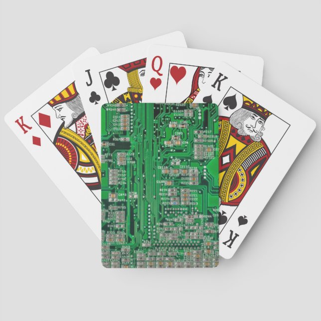 Jeu De Cartes Tableau de circuits imprimés (dos)