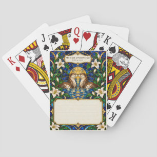 Jeu De Cartes Tablette de signature de livre d'or de mariage de