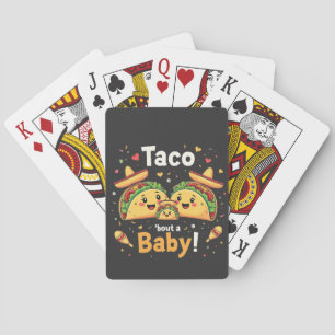 Jeu De Cartes Taco Bout a Baby Pregnancy Faire-part