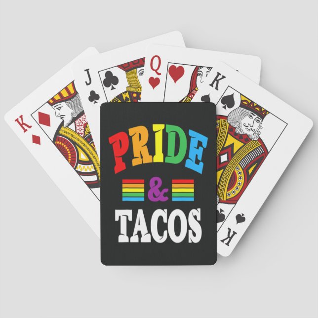 Jeu De Cartes Tacos Fierté Lgbt (dos)