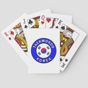 Jeu De Cartes Taekwondo Corée