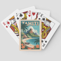 Tahiti Polynésie Française Illustration Art Voyage