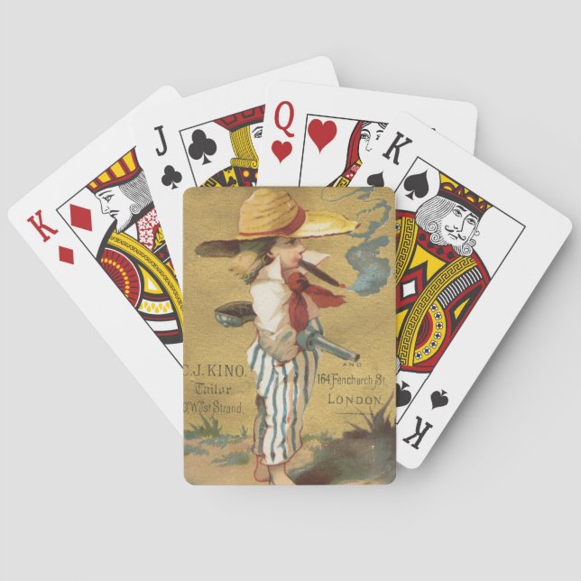 Jeu De Cartes Tailage, Cigars & Enfants London Life (dos)