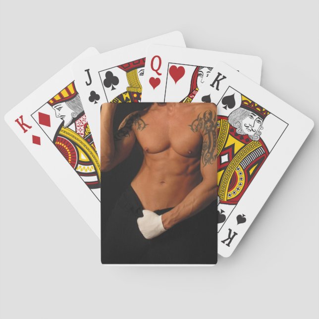 Jeu De Cartes Tantalizing Male Bicycle® Playing Cards (dos)