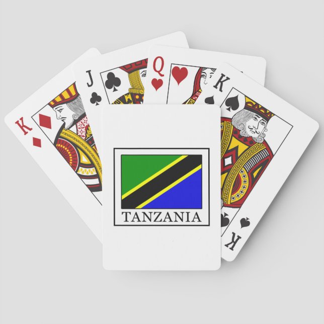 Jeu De Cartes Tanzanie (dos)