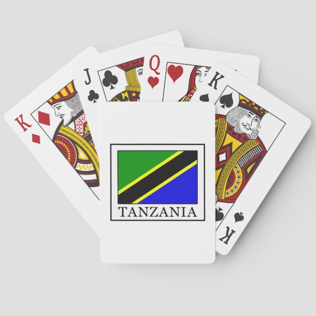 Jeu De Cartes Tanzanie (dos)