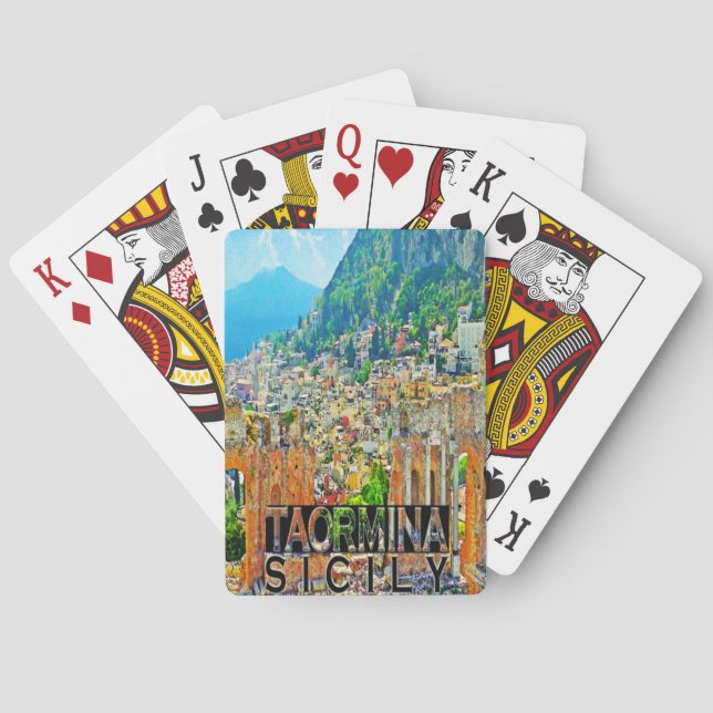 Jeu De Cartes Taormina (dos)