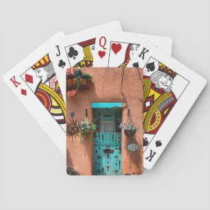Jeu De Cartes Taos Adobe Blue Door Nouveau-Mexique
