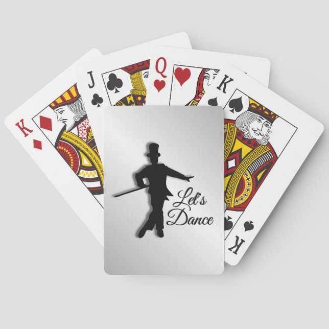 Jeu De Cartes Tap Dancer Dansons (dos)