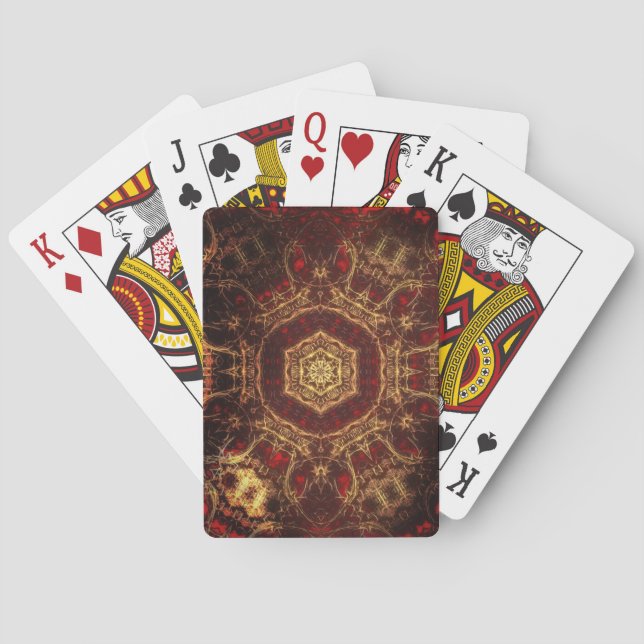 Jeu De Cartes Tapis oriental (dos)