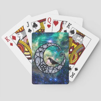 Jeu De Cartes Tarot céleste et corbeau
