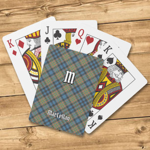 Jeu De Cartes Tartan ancien du clan MacLellan