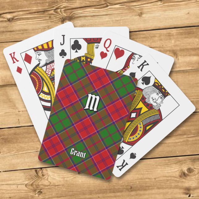 Jeu De Cartes Tartan du clan Grant (Créateur téléchargé)