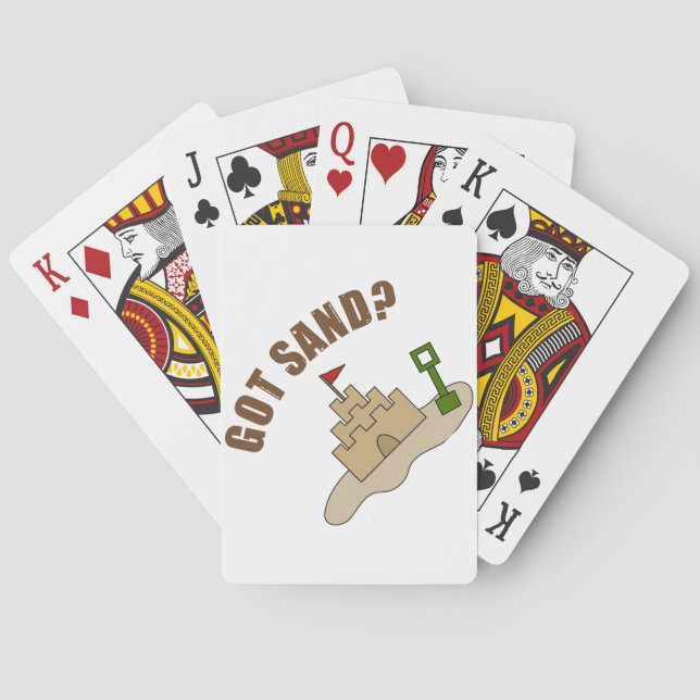 Jeu De Cartes T'As Du Sable ? (dos)