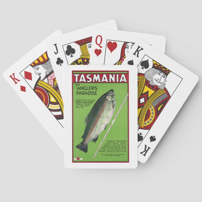 Jeu De Cartes Tasmanie ~ Le paradis de l'Angleur (dos)