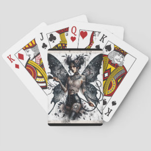Jeu De Cartes Tatouages et fouet de fées asiatiques gothiques de