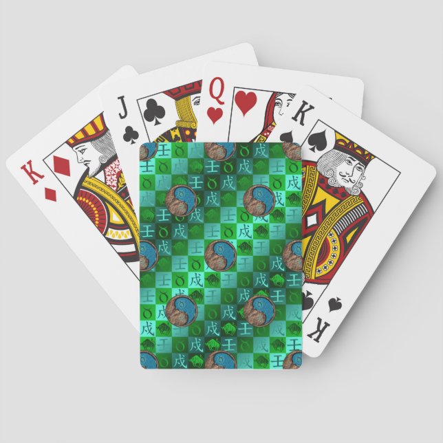 Jeu De Cartes Taureau & Chien d'Eau (dos)