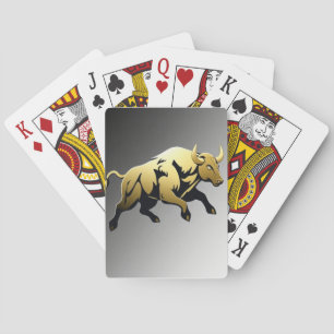 Jeu De Cartes Taureau doré – Emblème de force et de prospérité