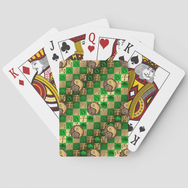 Jeu De Cartes Taureau & Rat de feu (dos)