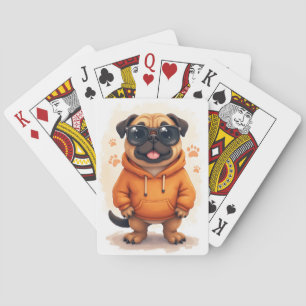 Jeu De Cartes Taurillon Bullmastiff Kawaii Drôle