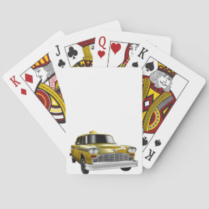 Jeu De Cartes Taxi jaune vintage de New York City