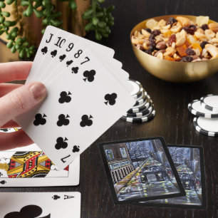Jeu De Cartes Taxi pour Kate Peinture d'Alfred Fox