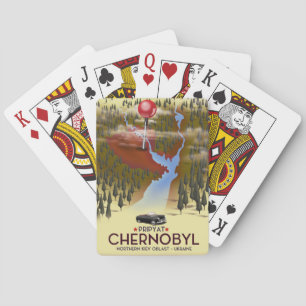 Jeu De Cartes Tchernobyl, Pripyat, ukraine