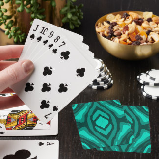 Jeu De Cartes Teal Camo