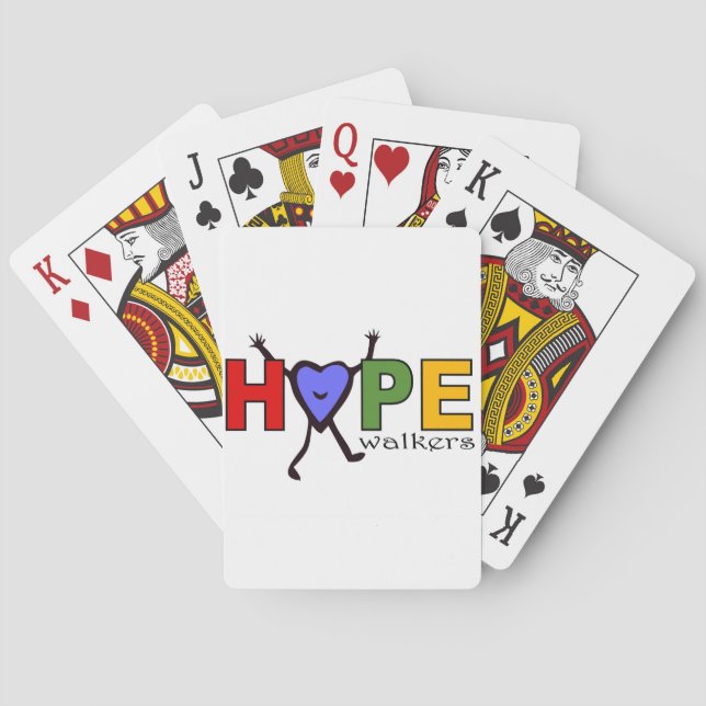 Jeu De Cartes Team Hope Walkers for Walk Your A.S. Off (dos)
