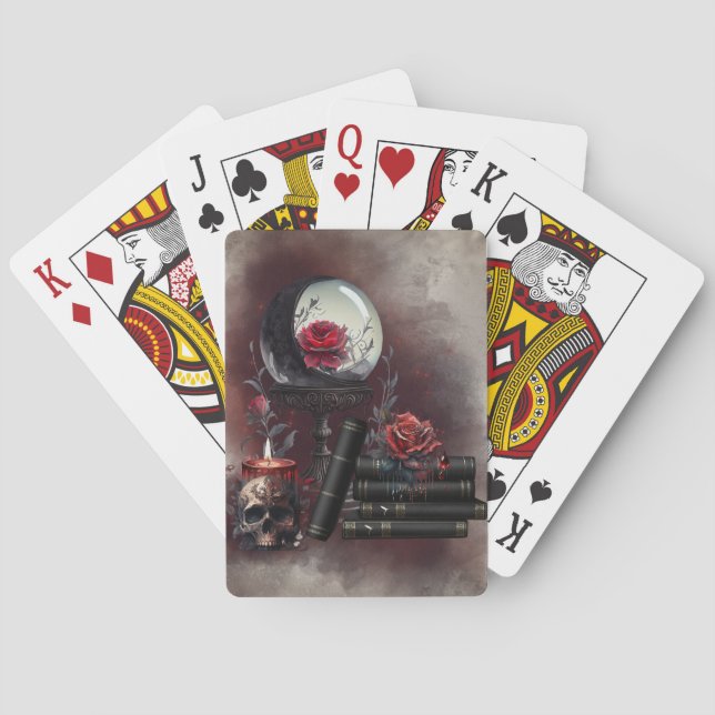 Jeu De Cartes Técherie | Articles magiques Spellbooks et Crystal (dos)