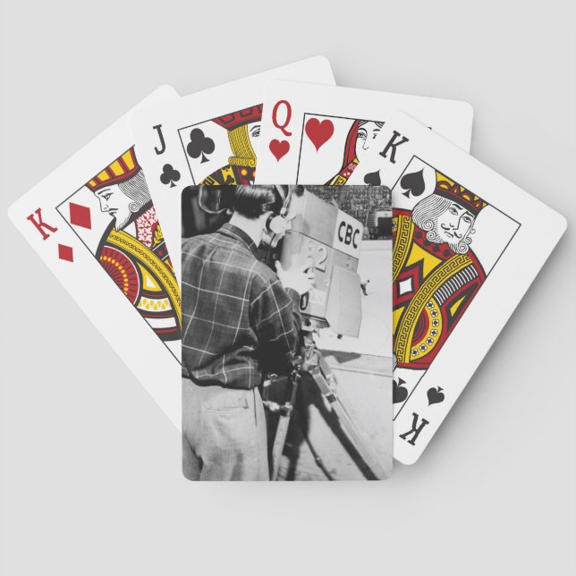 Jeu De Cartes Technicien de caméra (dos)