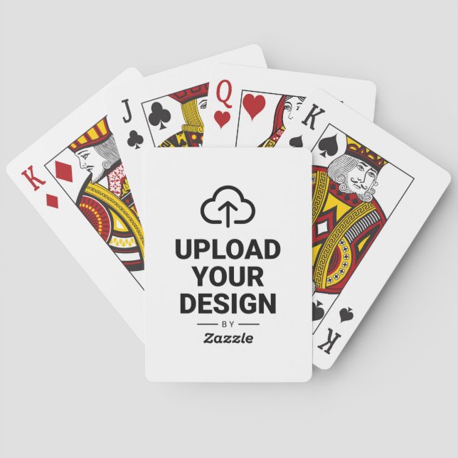 Jeu De Cartes Téléchargez vos œuvres d'art (dos)