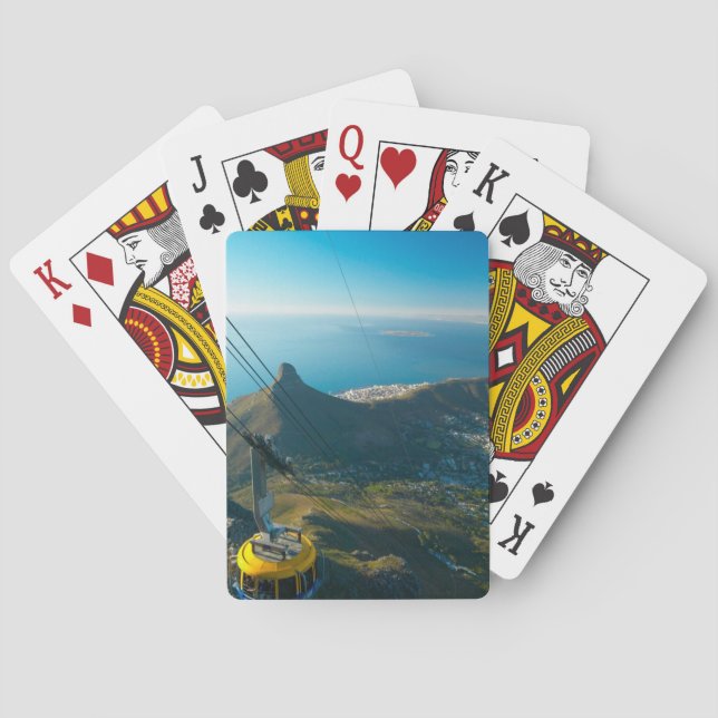 Jeu De Cartes Téléphérique de Table Mountain, Le Cap (dos)