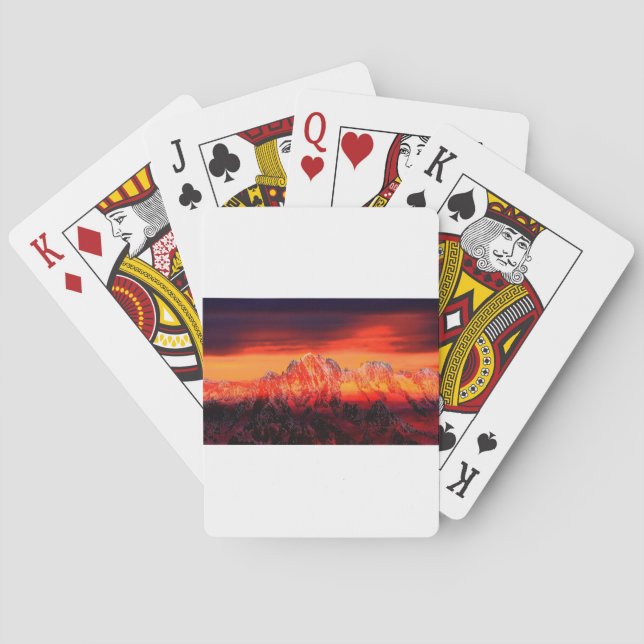 Jeu De Cartes Téléphérique France Mont Blanc (dos)