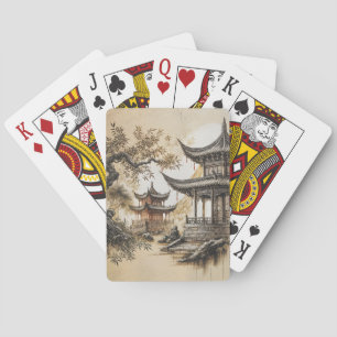 Jeu De Cartes Temple bouddhiste