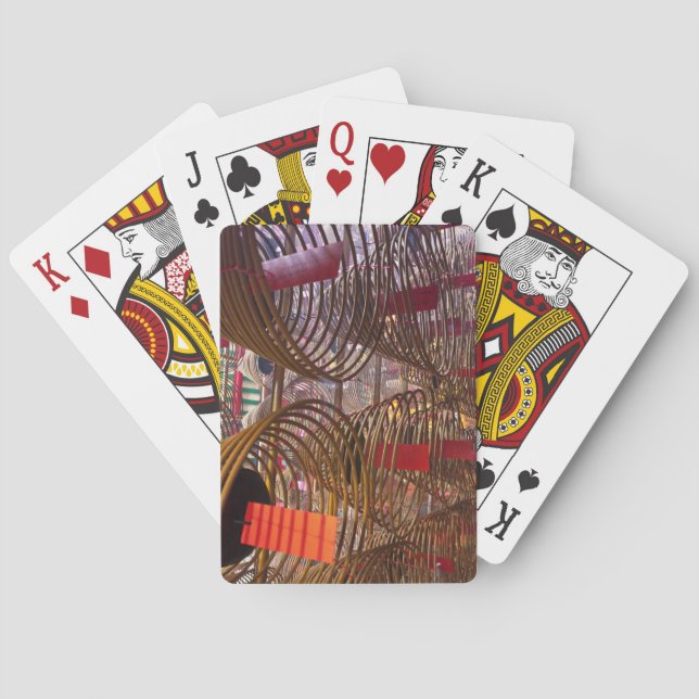 Jeu De Cartes Temple bouddhiste Man Mo de Hong Kong (dos)