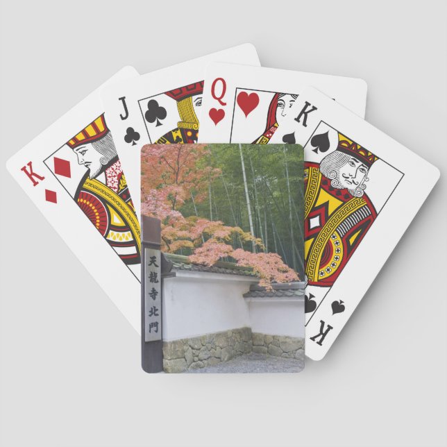 Jeu De Cartes Temple Tenryuji Porte Nord (dos)