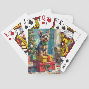 Jeu De Cartes Ténébreux Roi Terrier Australien des Cadeaux de No