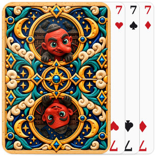 Jeu De Cartes Tengu Bébé Mignon, Mythique